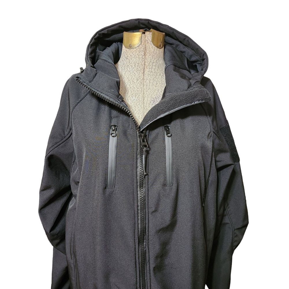 Outdoor Tactical  Series Water-resistant Warrior Wear Jacket Size 3XL  Black